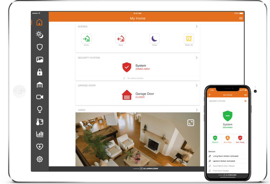 TELSCO Home Security Monitoring App