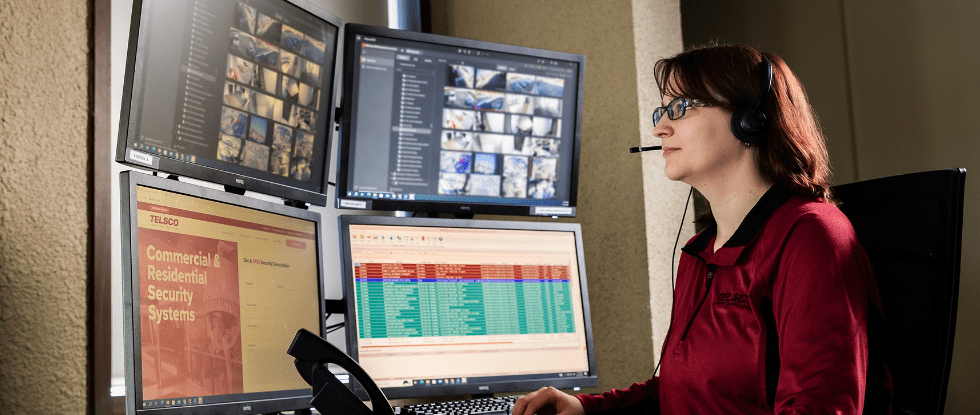 TELSCO offers business video surveillance and business security cameras that let security operators see break-ins as they happen, helping police respond faster and keeping false alarms down.
